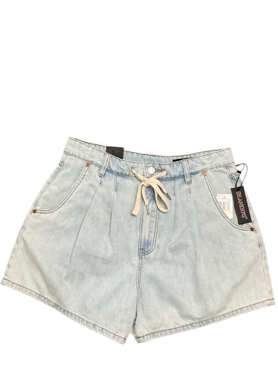 Blank NYC Pants - BLANK NYC Women’s Denim Shorts Light Wash Denim Drawstring Shorts Size 30 NWT